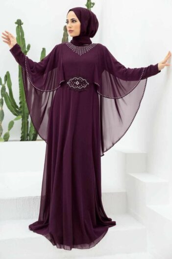 لباس بلند – لباس مجلسی زنانه نوا استایل Neva Style با کد PPL-91501
