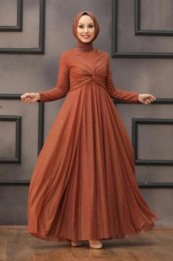 لباس بلند – لباس مجلسی زنانه نوا استایل Neva Style با کد ARM-5397