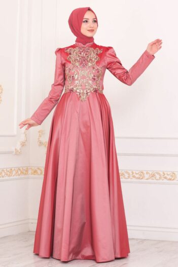 لباس بلند – لباس مجلسی زنانه نوا استایل Neva Style با کد EGS-2308
