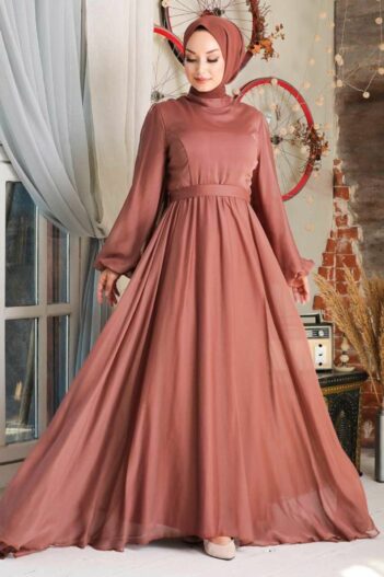 لباس بلند – لباس مجلسی زنانه نوا استایل Neva Style با کد ARM-5215