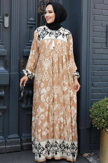 لباس بلند – لباس مجلسی زنانه نوا استایل Neva Style با کد SUM-50003