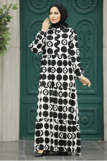 لباس بلند – لباس مجلسی زنانه نوا استایل Neva Style با کد SUM-89741