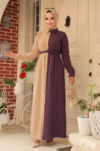 لباس بلند – لباس مجلسی زنانه نوا استایل Neva Style با کد NWK-3437