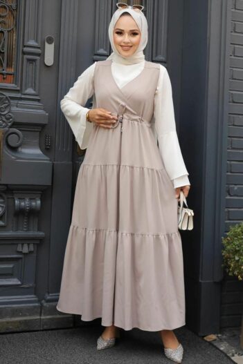 لباس بلند – لباس مجلسی زنانه نوا استایل Neva Style با کد MMR-577