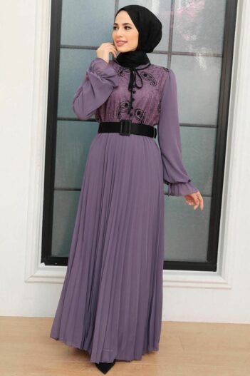 لباس بلند – لباس مجلسی زنانه نوا استایل Neva Style با کد MDG-1218