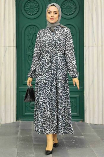 لباس بلند – لباس مجلسی زنانه نوا استایل Neva Style با کد BSL-5730