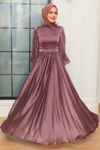 لباس بلند – لباس مجلسی زنانه نوا استایل Neva Style با کد EGS-21330