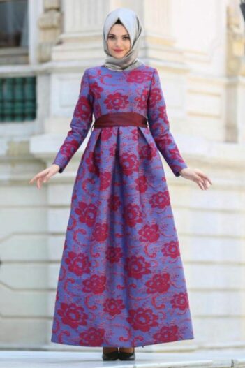 لباس بلند – لباس مجلسی زنانه نایلا کالکشن Nayla Collectıon با کد MGR-24416