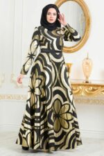 لباس بلند – لباس مجلسی زنانه نوا استایل Neva Style با کد MGR-24493