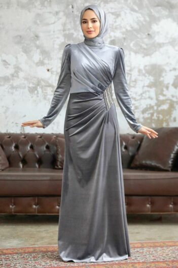 لباس بلند – لباس مجلسی زنانه نوا استایل Neva Style با کد OD-36891