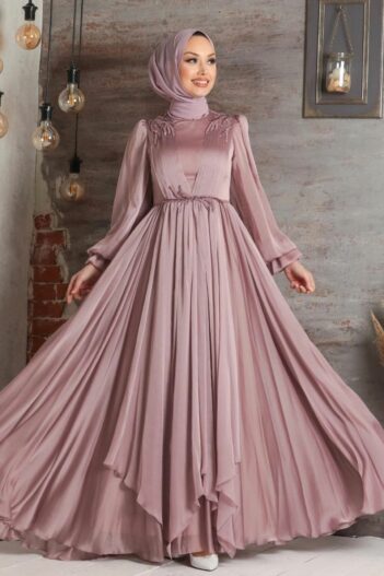 لباس بلند – لباس مجلسی زنانه نوا استایل Neva Style با کد EGS-21910
