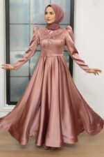 لباس بلند – لباس مجلسی زنانه نوا استایل Neva Style با کد EGS-22584