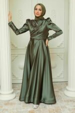 لباس بلند – لباس مجلسی زنانه نوا استایل Neva Style با کد EGS-2239