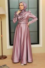 لباس بلند – لباس مجلسی زنانه نوا استایل Neva Style با کد EGS-2239