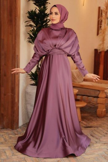 لباس بلند – لباس مجلسی زنانه نوا استایل Neva Style با کد EGS-22470