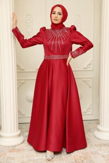 لباس بلند – لباس مجلسی زنانه نوا استایل Neva Style با کد EGS-22840