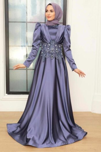 لباس بلند – لباس مجلسی زنانه نوا استایل Neva Style با کد EGS-22640