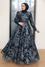 لباس بلند – لباس مجلسی زنانه نوا استایل Neva Style با کد EGS-22662