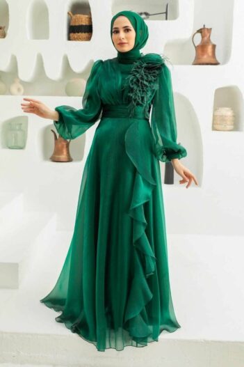 لباس بلند – لباس مجلسی زنانه نوا استایل Neva Style با کد EGS-22321