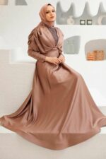 لباس بلند – لباس مجلسی زنانه نوا استایل Neva Style با کد EGS-22451