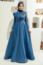 لباس بلند – لباس مجلسی زنانه نوا استایل Neva Style با کد EGS-22441