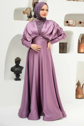 لباس بلند – لباس مجلسی زنانه نوا استایل Neva Style با کد EGS-22451