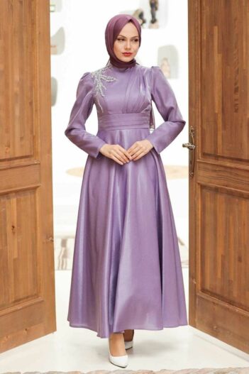 لباس بلند – لباس مجلسی زنانه نوا استایل Neva Style با کد EGS-22301