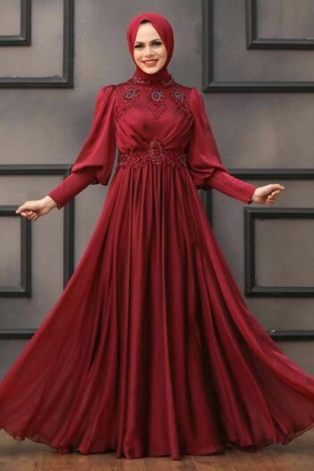 لباس بلند – لباس مجلسی زنانه نوا استایل Neva Style با کد EGS-22101