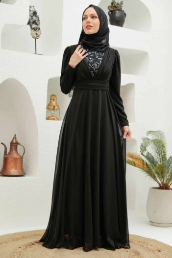 لباس بلند – لباس مجلسی زنانه نوا استایل Neva Style با کد ARM-56280