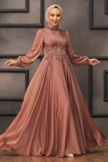 لباس بلند – لباس مجلسی زنانه نوا استایل Neva Style با کد EGS-22150