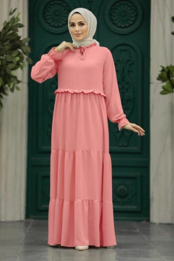 لباس بلند – لباس مجلسی زنانه نوا استایل Neva Style با کد BSL-5854