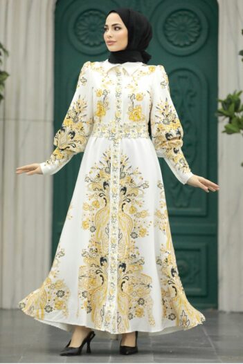 لباس بلند – لباس مجلسی زنانه نوا استایل Neva Style با کد JNF-22143