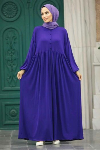 لباس بلند – لباس مجلسی زنانه نوا استایل Neva Style با کد BSL-5922