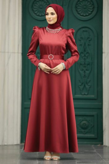 لباس بلند – لباس مجلسی زنانه نوا استایل Neva Style با کد VMK-7725