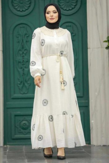 لباس بلند – لباس مجلسی زنانه نوا استایل Neva Style با کد MDG-13441