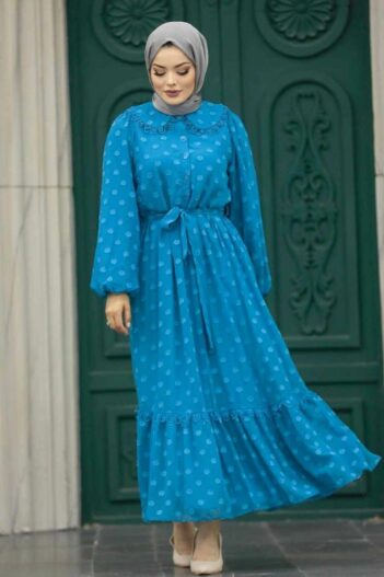 لباس بلند – لباس مجلسی زنانه نوا استایل Neva Style با کد MDG-13181