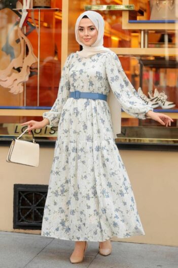 لباس بلند – لباس مجلسی زنانه نوا استایل Neva Style با کد KYL-10262