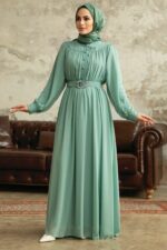 لباس بلند – لباس مجلسی زنانه نوا استایل Neva Style با کد OZD-33284