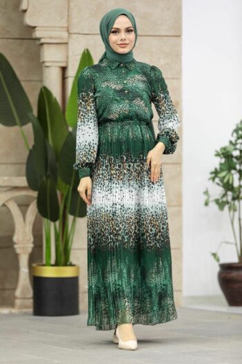 لباس بلند – لباس مجلسی زنانه نوا استایل Neva Style با کد OZD-3878
