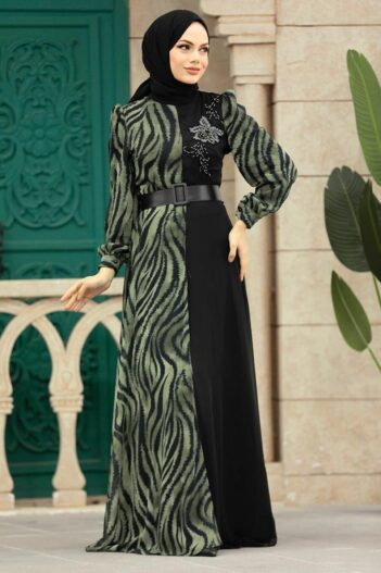 لباس بلند – لباس مجلسی زنانه نوا استایل Neva Style با کد OZD-39053