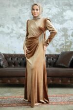 لباس بلند – لباس مجلسی زنانه نوا استایل Neva Style با کد OD-36891