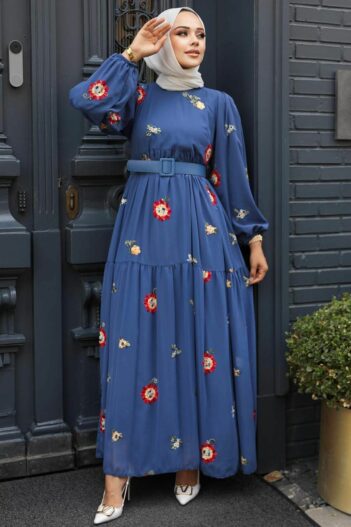 لباس بلند – لباس مجلسی زنانه نوا استایل Neva Style با کد KYL-10270