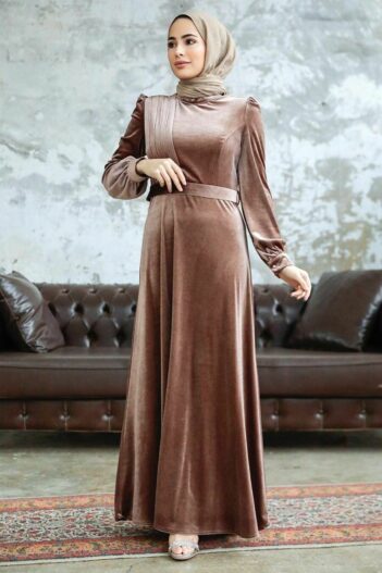 لباس بلند – لباس مجلسی زنانه نوا استایل Neva Style با کد OZD-36910