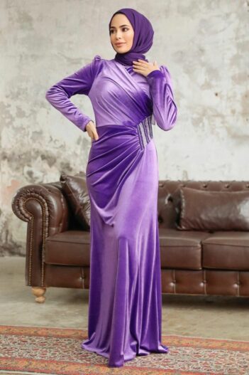 لباس بلند – لباس مجلسی زنانه نوا استایل Neva Style با کد OD-36891