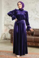 لباس بلند – لباس مجلسی زنانه نوا استایل Neva Style با کد OZD-37291