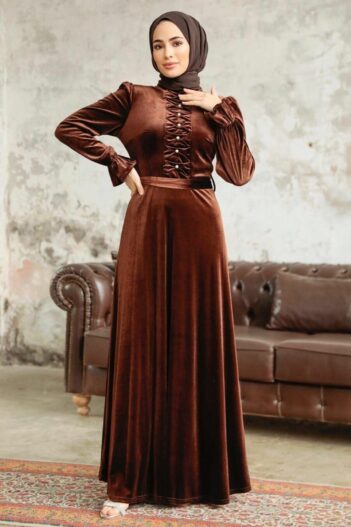 لباس بلند – لباس مجلسی زنانه نوا استایل Neva Style با کد OZD-37091