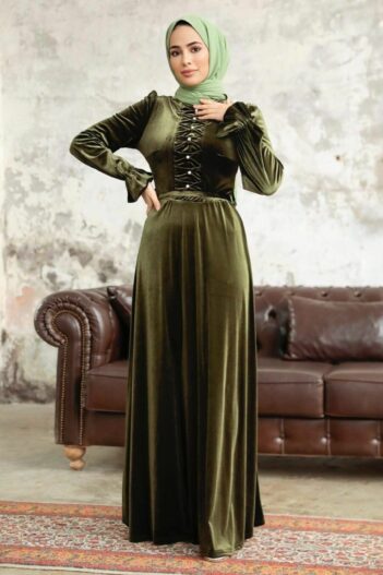 لباس بلند – لباس مجلسی زنانه نوا استایل Neva Style با کد OZD-37091