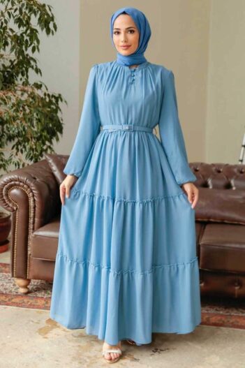 لباس بلند – لباس مجلسی زنانه نوا استایل Neva Style با کد ARM-57250