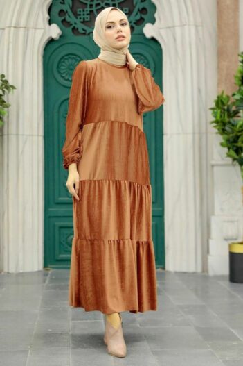 لباس بلند – لباس مجلسی زنانه نوا استایل Neva Style با کد PTK-1286