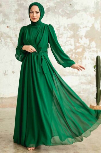 لباس بلند – لباس مجلسی زنانه نوا استایل Neva Style با کد ARM-5796